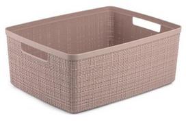 Krepšelis Curver Jute M, 12 l, rožinė, 360 x 280 x 150 mm