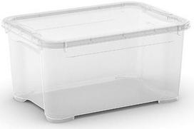 Daiktadėžė Curver T Box S, 14 l, skaidri, 380 x 265 x 190 mm