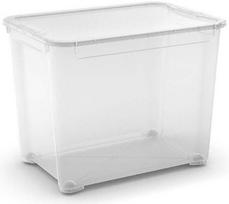 Daiktadėžė Curver T Box XXL, 70 l, skaidri, 555 x 390 x 425 mm