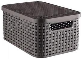 Daiktadėžė Curver, 6 l, ruda, 291 x 198 x 142 mm