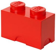 l lego - Daiktadėžė LEGO® Storage Brick 2, 2.6 l, raudona, 125 x 250 x 180 mm - 1 nuotrauka