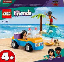 lego automobilis - LEGO® Friends Linksmybės su paplūdimio bagiu 41725, 61 vnt. - 1 nuotrauka
