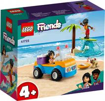 lego automobilis - LEGO® Friends Linksmybės su paplūdimio bagiu 41725, 61 vnt. - 7 nuotrauka