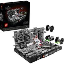 ataka - LEGO Star Wars Atakos Death Star kanjonuose diorama 75329 - 9 nuotrauka