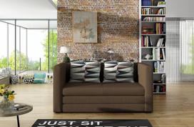 Miegamasis fotelis-sofa NORE Neva, ruda