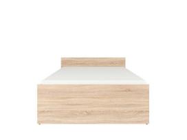 Lova BRW Nepo Plus LOZ/120, 120x200 cm, ruda