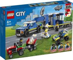 policijos - LEGO City Police Mobiliosios policijos vadavietės sunkvežimis 60315  - 8 nuotrauka