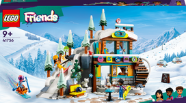 LEGO Friends Atostogų slidinėjimo trasa ir kavinė 41756