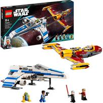 lego star wars republic - LEGO Star Wars New Republic E-Wing pret Shin Hatis Starfighter celtniecības rotaļlieta 75364 - 2 nuotrauka
