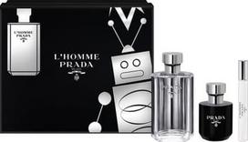 Prada L'Homme Prada 100ml EDT + 100ml Shower Cream + 10ml EDT