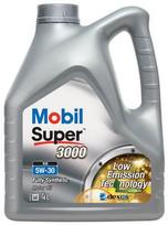 5w 30 4 l - Mobil Super 3000 XE, 5W-30, 4L - 1 nuotrauka