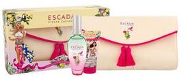 Escada Fiesta Carioca 50ml EDT + 50ml Body Lotion + Bag
