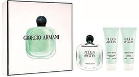 Giorgio Armani Acqua di Gioia 100ml EDP + 75ml Body Lotion + 75ml Shower Gel