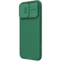 iphone 15 pro telefonai - Nillkin "CamShield Pro Hard Case Apple iPhone 15 Pro" Deep Green - 1 nuotrauka