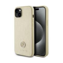 Guess "GUHCP15MPS4DGPD Hardcase Strass Metal Logo iPhone 15 Plus" Gold