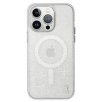 UNIQ "Coehl Lumino Magnetic Charging iPhone 15 Pro" Sparkling Silver