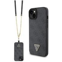 Guess "Crossbody 4G Metal Logo iPhone 15" Black
