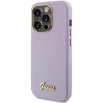 deklas iphone 15 pro guess - Guess "Glitter Full Wrapped Case iPhone 15 Pro" Lilac - 1 nuotrauka