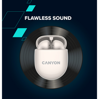 bt ausines - Canyon TWS-6 Beige - 1 nuotrauka