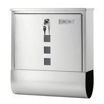Pašto dėžutė ModernHome HPB2210-SS, sidabro, 30.5 cm x 9.6 cm x 33.5 cm
