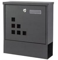 Pašto dėžutė ModernHome HPB2210K-GS, pilka, 30.5 cm x 9.6 cm x 33.5 cm