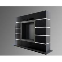KAMI ART DESIGNE BLACK 1300 pastatomas biožidinys su apdaila