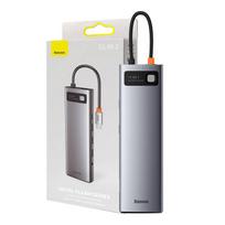 Hub 11in1 Baseus Metal Gleam Series, USB-C to 3x USB, USHBASCAHUB_CT0G