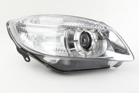 Priekinis žibintas DEPO 665-1115R-LD-EM SKODA FABIA II, ROOMSTER, ROOMSTER PRAKTIK