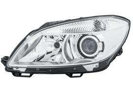 Priekinis žibintas HELLA 1ZL010 417-411 SKODA FABIA II, ROOMSTER, ROOMSTER PRAKTIK