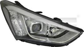 Priekinis žibintas TYC TYC 20-14921-16-2 HYUNDAI SANTA FÉ III
