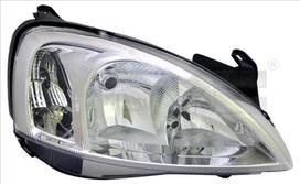 Priekinis žibintas TYC TYC 20-14053-05-2 OPEL COMBO TOUR, COMBO/MINIVAN, CORSA C