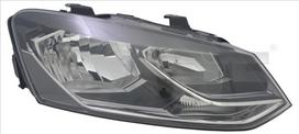 Priekinis žibintas TYC TYC 20-14668-05-2 VW POLO, POLO IV, POLO V