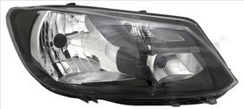 Priekinis žibintas TYC TYC 20-12474-15-2 VW CADDY III, CADDY III/MINIVAN