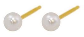 Caflon Fashion Sense Earrings 3mm Pearl