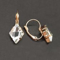 Diamond Sky Earrings With Crystals From Swarowski Crystal Romb III Classic