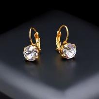 Diamond Sky Earrings With Crystals From Swarowski Magnificence Classic
