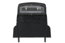 automobilio kistukai - Valst. nr. apšvietimo žibintas (LED, 12/24V, spalva: juodas, stiklo spalva: balta, kištuko tipas: SUPERSEAL) - 1 nuotrauka