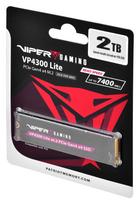 ssd 2tb hdd - Patriot Viper VP4300L M.2 PCI-Ex4 NVMe 2TB 7.2 / 6. - 1 nuotrauka