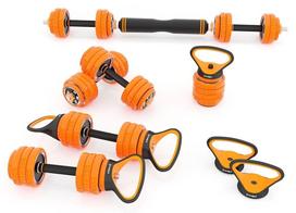 Keičiamo svorio svarmenų rinkinys HMS SGZ215 PRO 6in1, 15 kg