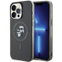 apple iphone 15 magsafe - Karl Lagerfeld "KLHMP15XHGKCNOK Karl&Choupette Glitter MagSafe iPhone 15 Pro Max" - 1 nuotrauka