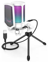 Fifine Ampligame A6V RGB White (Baltas)