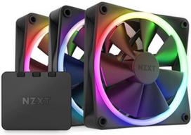 korpuso ausintuvai rgb - NZXT F120 RGB 3-Pack + Controller - 1 nuotrauka