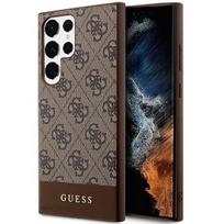Guess "4G Stripe Collection Galaxy S23 Ultra" Brown