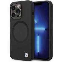 telefono deklas iphone 14 pro max - BMW "Signature Liquid Silicone MagSafe iPhone 14 Pro Max" Black - 1 nuotrauka