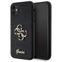 iphone xr deklai - Guess "Glitter Script Big 4G iPhone 11/ Xr" Black - 1 nuotrauka