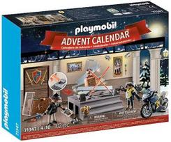 PLAYMOBIL Advento kalendorius 2023 Policija: muziejaus vagystė - 71347