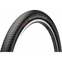 dviraciu padangos 26 continental - Continental Tire Continental Double Fighter III 26x1.9 Wire Juodas 800g Universalus atšvaitas - 1 nuotrauka