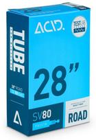 Dviračių padangų kamera ACID Road TUBE216, guma, juoda, 28"