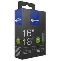 Dviračių padangų kamera Schwalbe 28/37-349 AV4 10410310, guma, juoda, 16"