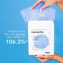 camelia lt - AIMX Hydrate Me drėkinanti lakštinė veido kaukė su peptidais, 1 vnt. - 3 nuotrauka